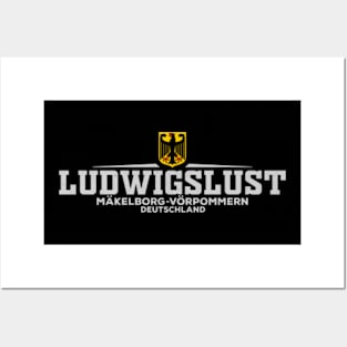 Ludwigslust Makelborg Vorpommern Deutschland/Germany Posters and Art